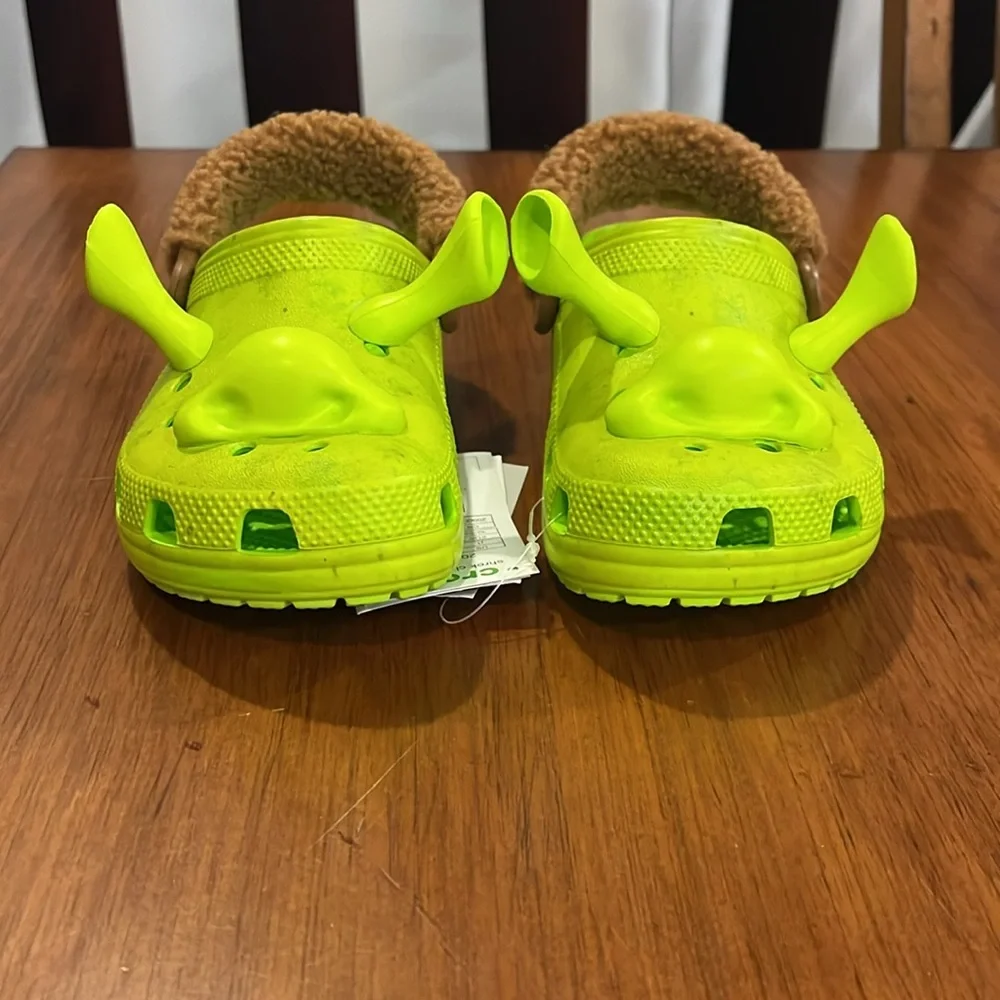 Crocs X Shrek Clogs Shoes new Boys Girls Kids Size 13 - C13